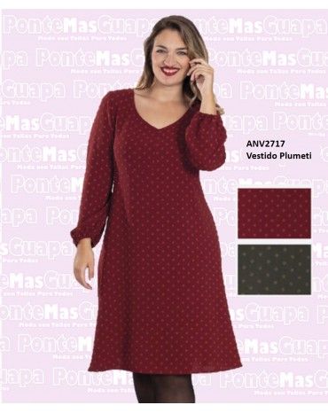 Vestido Plumeti